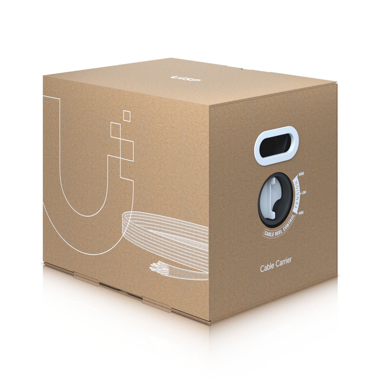 Ubiquiti UISP-Cable-Carrier | Kabel miedziany | CAT5E, FTP, 305m miniatura 4