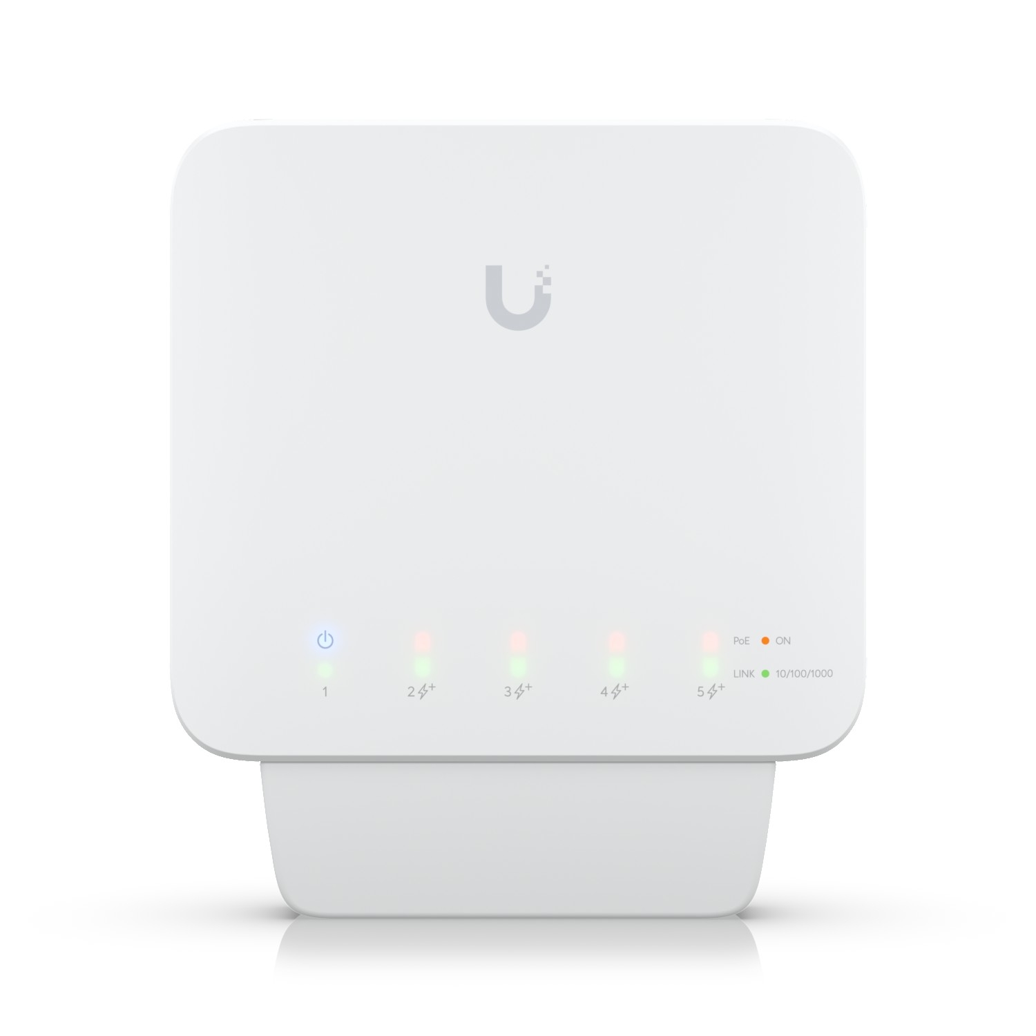 Ubiquiti USW-FLEX | Switch | UniFi, 5x RJ45 1000Mb/s, 1x PoE In, 4x PoE Out, 46W