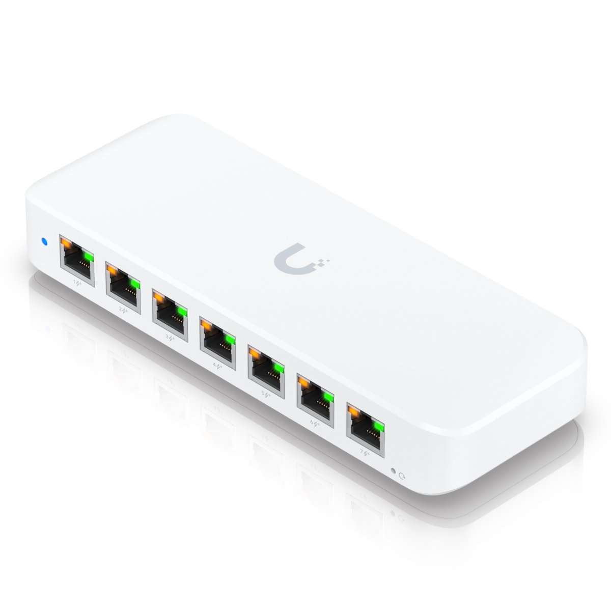 Ubiquiti USW-Ultra | Switch | 8x RJ45 1000Mb/s PoE+, Wejście PoE++ miniatura 4