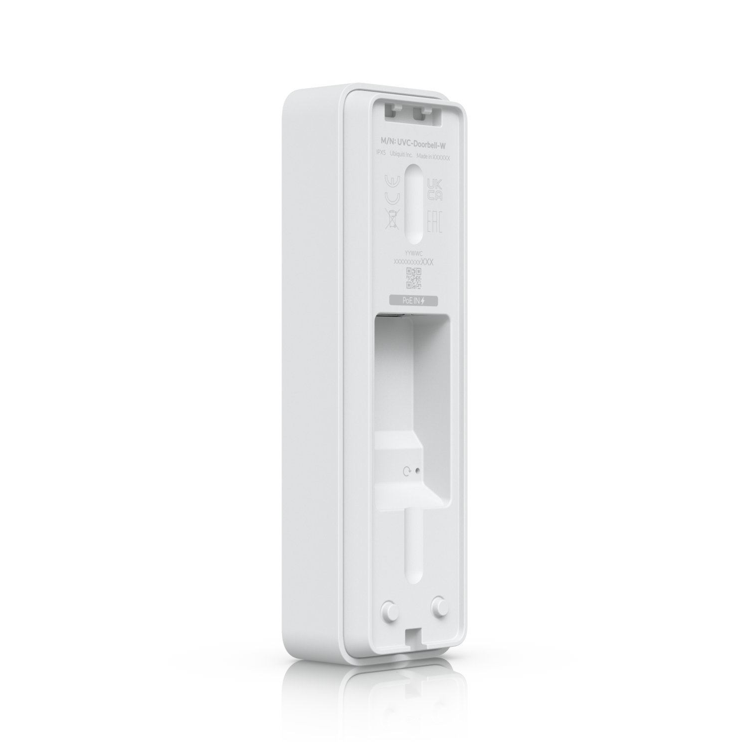 Ubiquiti UVC-Doorbell-Lite-W | Wideodomofon | 1920 x 2560px, 24fps, 1x FE RJ45, IPX5 miniatura 4