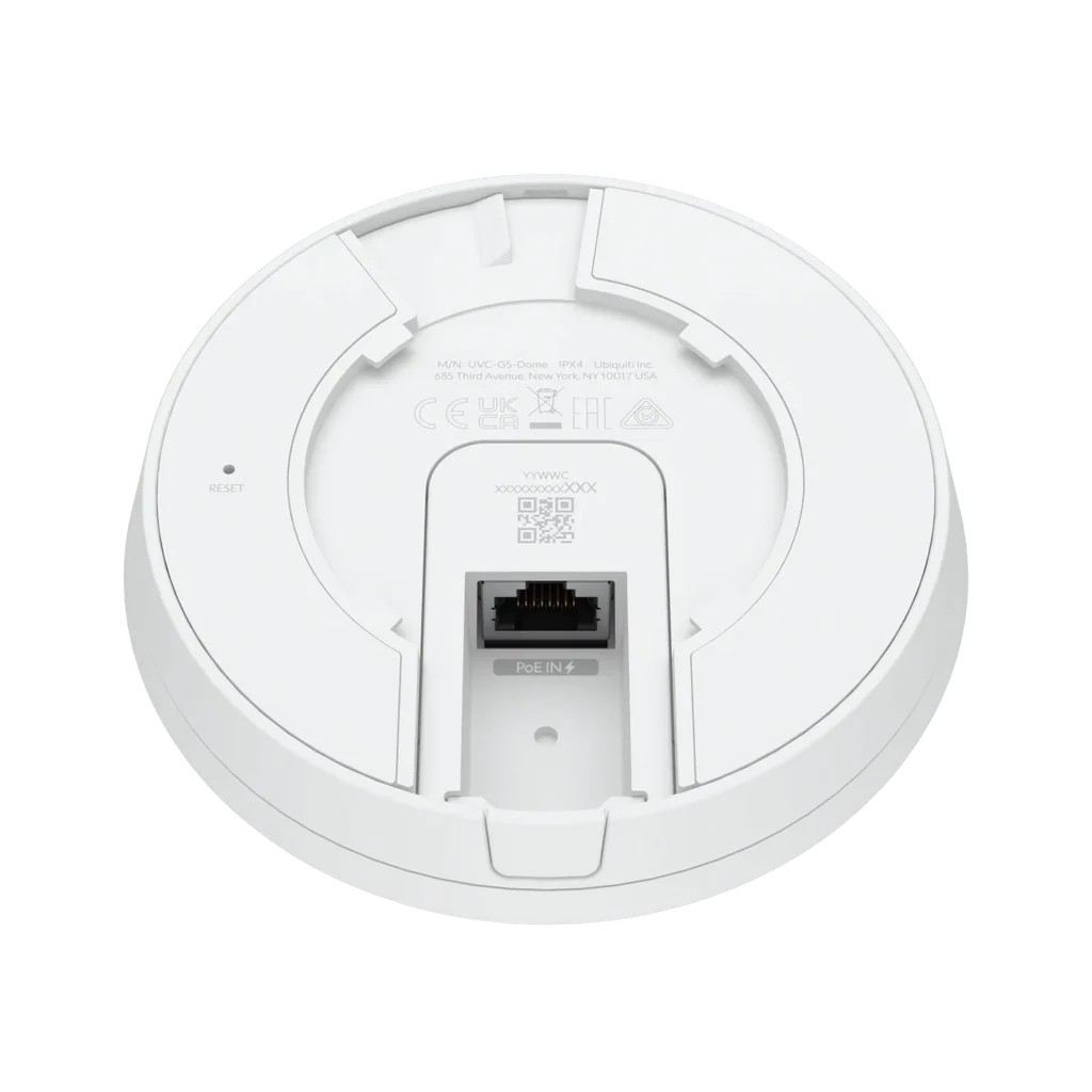 Ubiquiti UVC-G5-Dome | Kamera IP | 2K HD 30fps, PoE, montaż na ścianie i suficie miniatura 6
