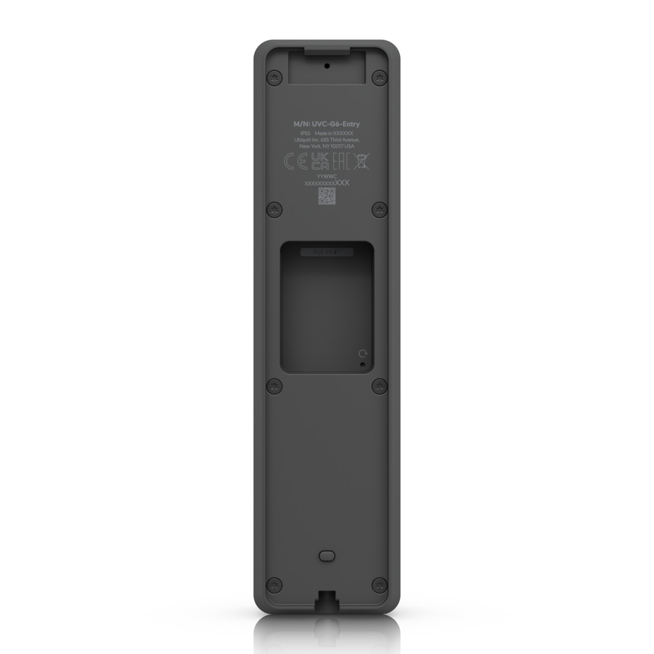 Ubiquiti UVC-G6-Entry | Czytnik dostępu NFC Bluetooth | UniFi Access Reader, Kamera, Interkom, BT4.1, NFC, IP55, PoE miniatura 4