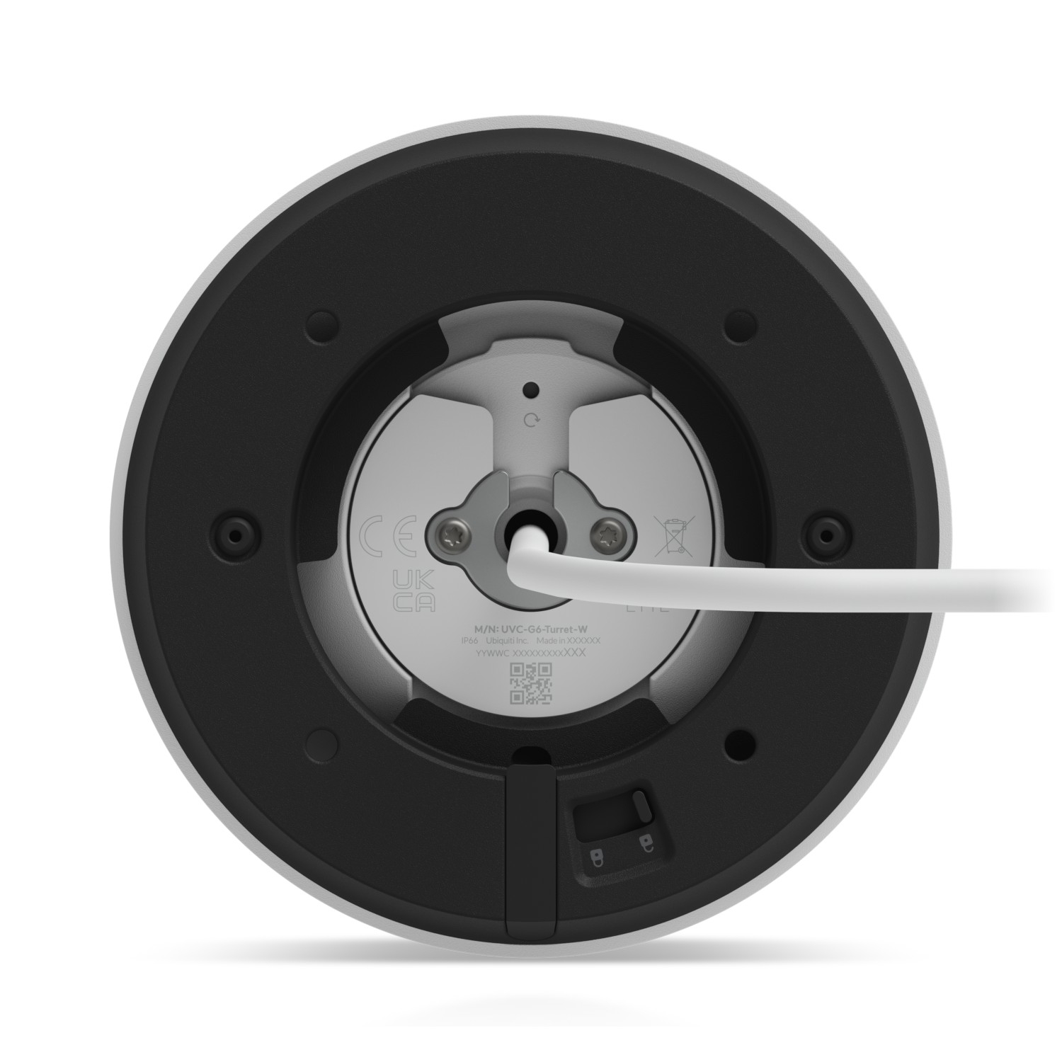 Ubiquiti UVC-G6-Turret-W | Kamera IP | 4K, 1x RJ45 100Mb/s, IP66, PoE miniatura 6