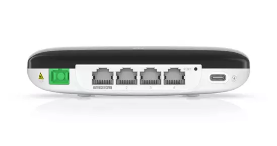Ubiquiti UF-WIFI6 | ONT | UFiber, WiFi6 1200Mb/s, 1x GPON, 4x RJ45 1000Mb/s miniatura 3