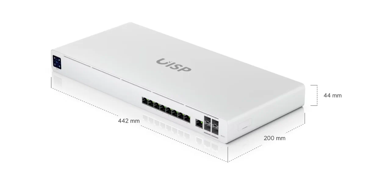 Ubiquiti UISP-R-Pro | Router | 9x RJ45 1000Mb/s, 4x SFP+, 1x Power TransPort miniatura 3