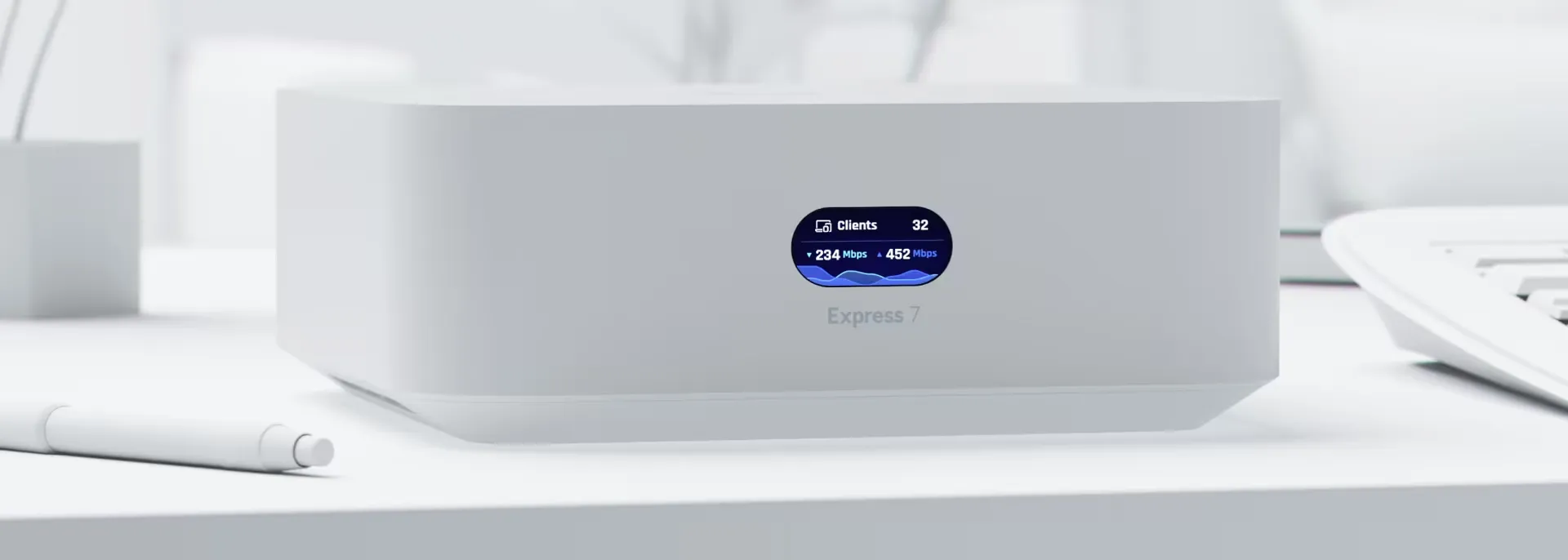 Ubiquiti UX7-EU | System Mesh | UniFi Gateway, Plug & Play, WiFi7 miniatura 2