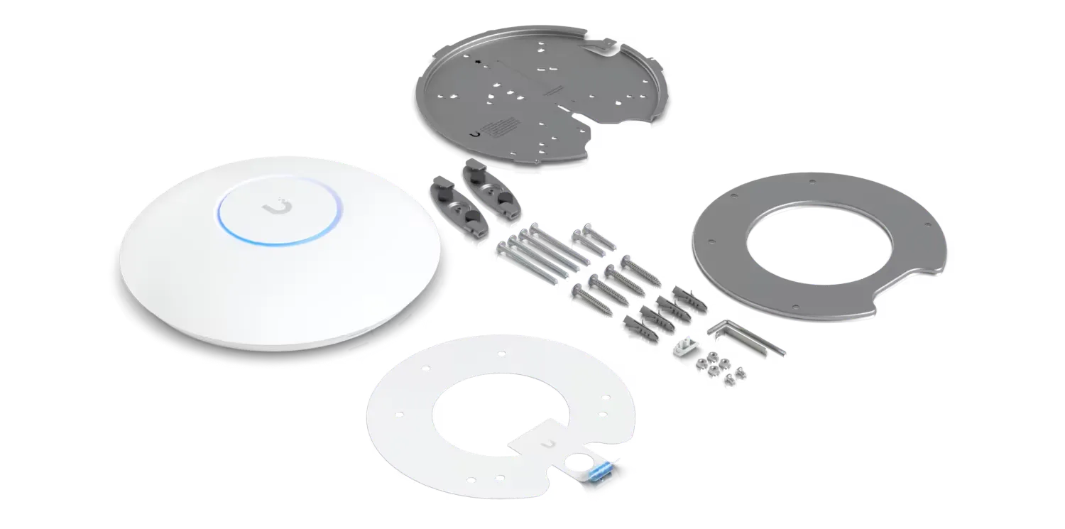 UBIQUITI U7-PRO-5 WI-FI 7 AP, 6GHZ, 2.5GBE UPLINK, 9.3 GBPS SPEED, 300+ CLIENTS