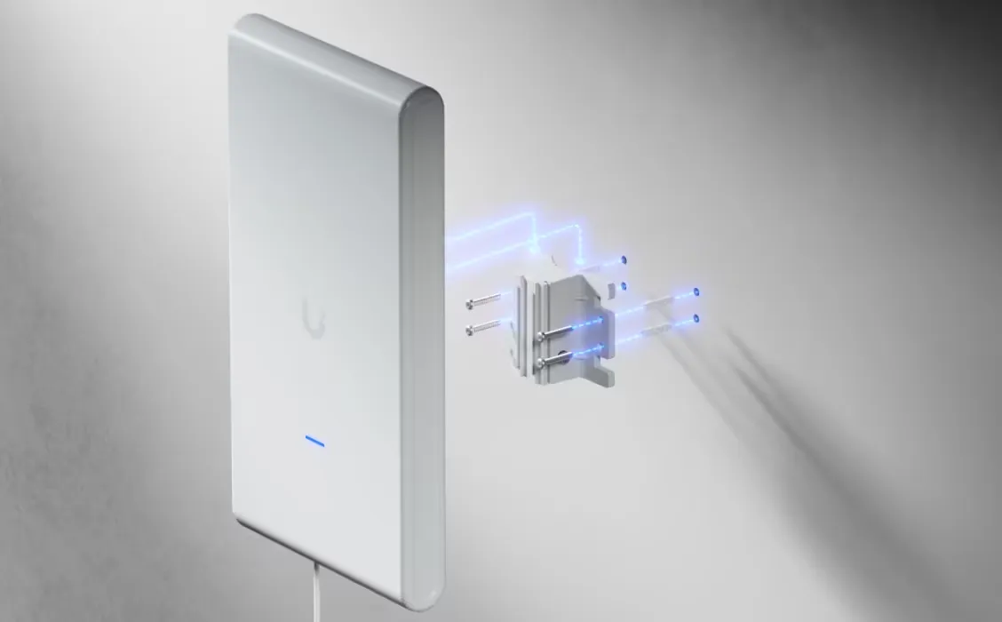 UBIQUITI U6-MESH-PRO-EU POLE- AND WALL-MOUNTABLE OUTDOOR WIFI 6 ACCESS POINT