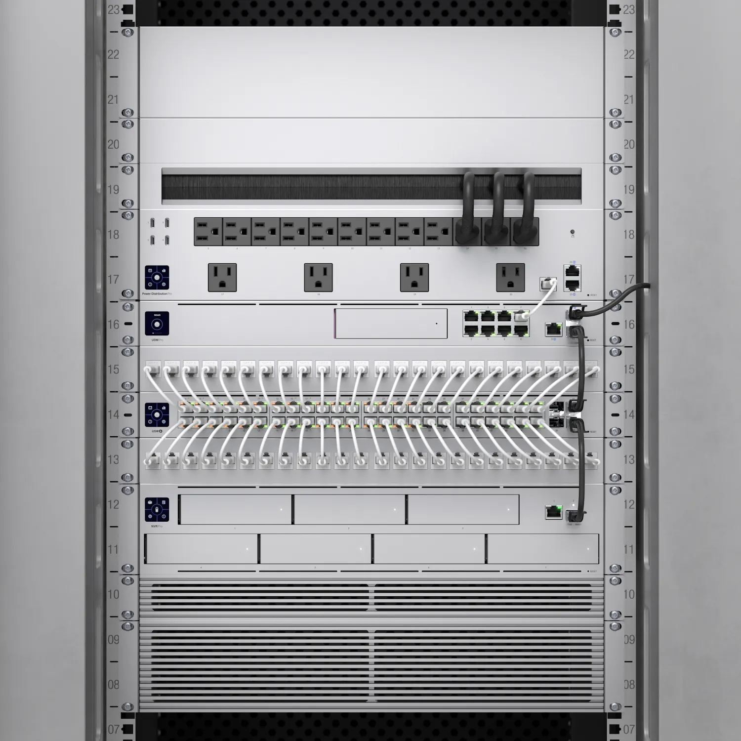 UBIQUITI UACC-RACK-PANEL-VENTED-1U RACK MOUNT 1U VENTED BLANK PANEL