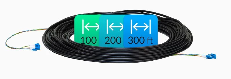 Ubiquiti FC-SM-100 | Światłowód | FiberCable, G.657.A2, Napowietrzny, Jednomodowy, 30m miniatura 3