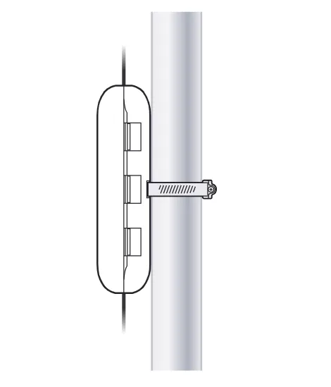 UBIQUITI UACC-FIBER-SR-KIT WEATHERPROOF ENCLOSURE FOR FIBER OPTIC CABLING
