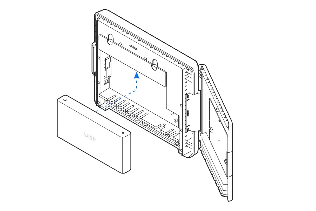 UBIQUITI UISP-BOX-PLUS WEATHERPROOF ENCLOSURE FOR UISP ROUTER PLUS AND SWITCH PLUS