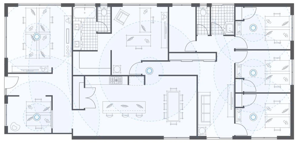Ubiquiti UAP-FLEXHD | Punkt dostępowy | UniFi, MU-MIMO, AC1700 WAVE 2, Dual Band, 1x RJ45 1000Mb/s, PoE miniatura 3
