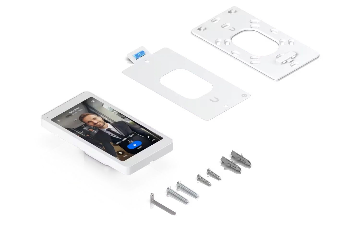 UBIQUITI UA-INTERCOM-VIEWER-3 WALL-MOUNTED VIDEO DISPLAY WITH ACCESS INTERCOM