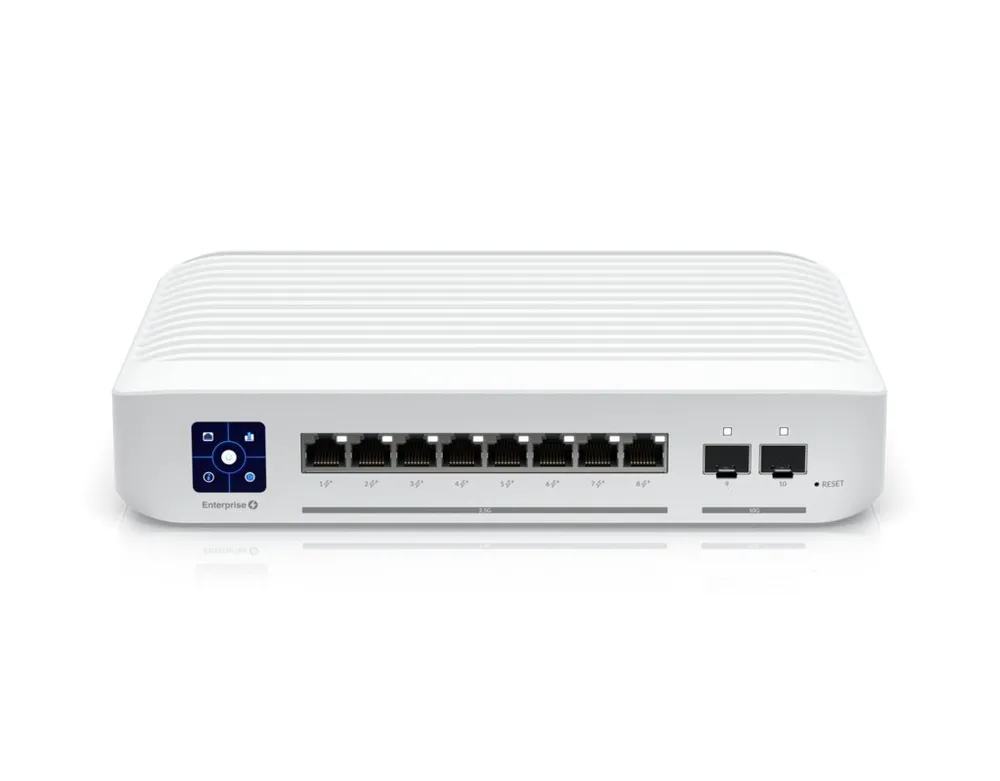 Ubiquiti USW-Enterprise-8-PoE | Switch | 8x RJ45 2.5Gb/s PoE+, 2x SFP+, 120W miniatura 2