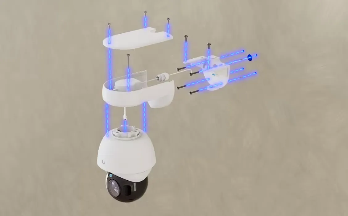 Ubiquiti UVC-AI-PTZ-Precision-B | Kamera IP | 4k, 8MP, 31x zoom optyczny, 1x RJ45 1000Mbps, IP66