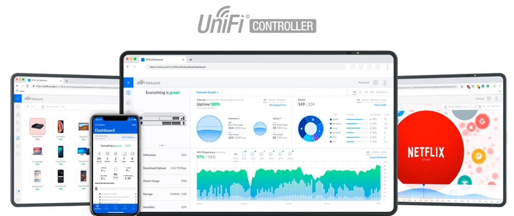 Ubiquiti USW-Enterprise-24-PoE | Switch | 12x RJ45 2.5Gb/s PoE+, 12x RJ45 1000Mb/s PoE+, 2x SFP+, L3, 400W miniatura 3
