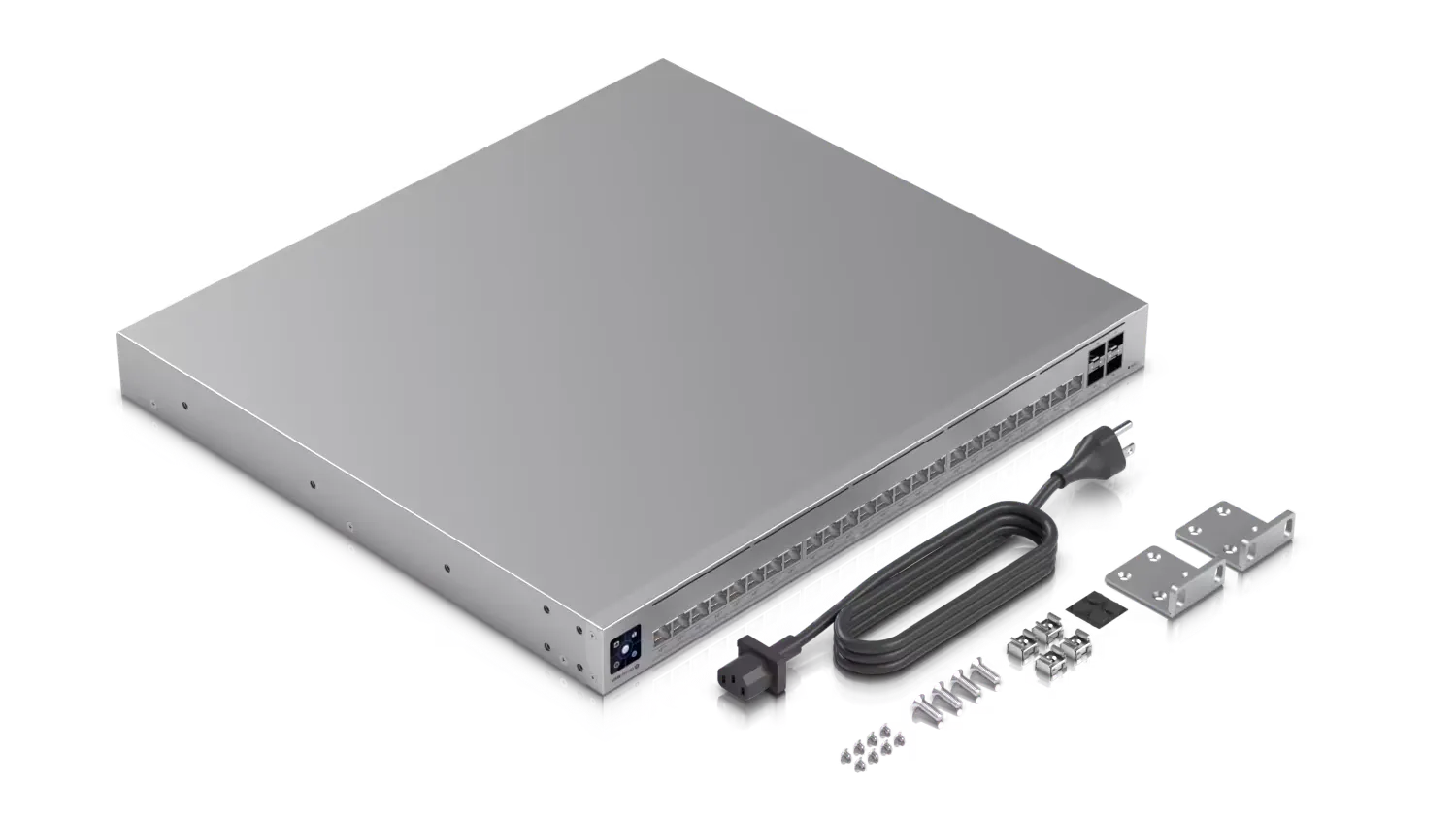 UBIQUITI USW-PRO-HD-24-POE-EU LAYER 3 ETHERLIGHTING SWITCH, 2X 10GBE POE++, 22X 2.5GBE POE++, 4X 10G SFP+