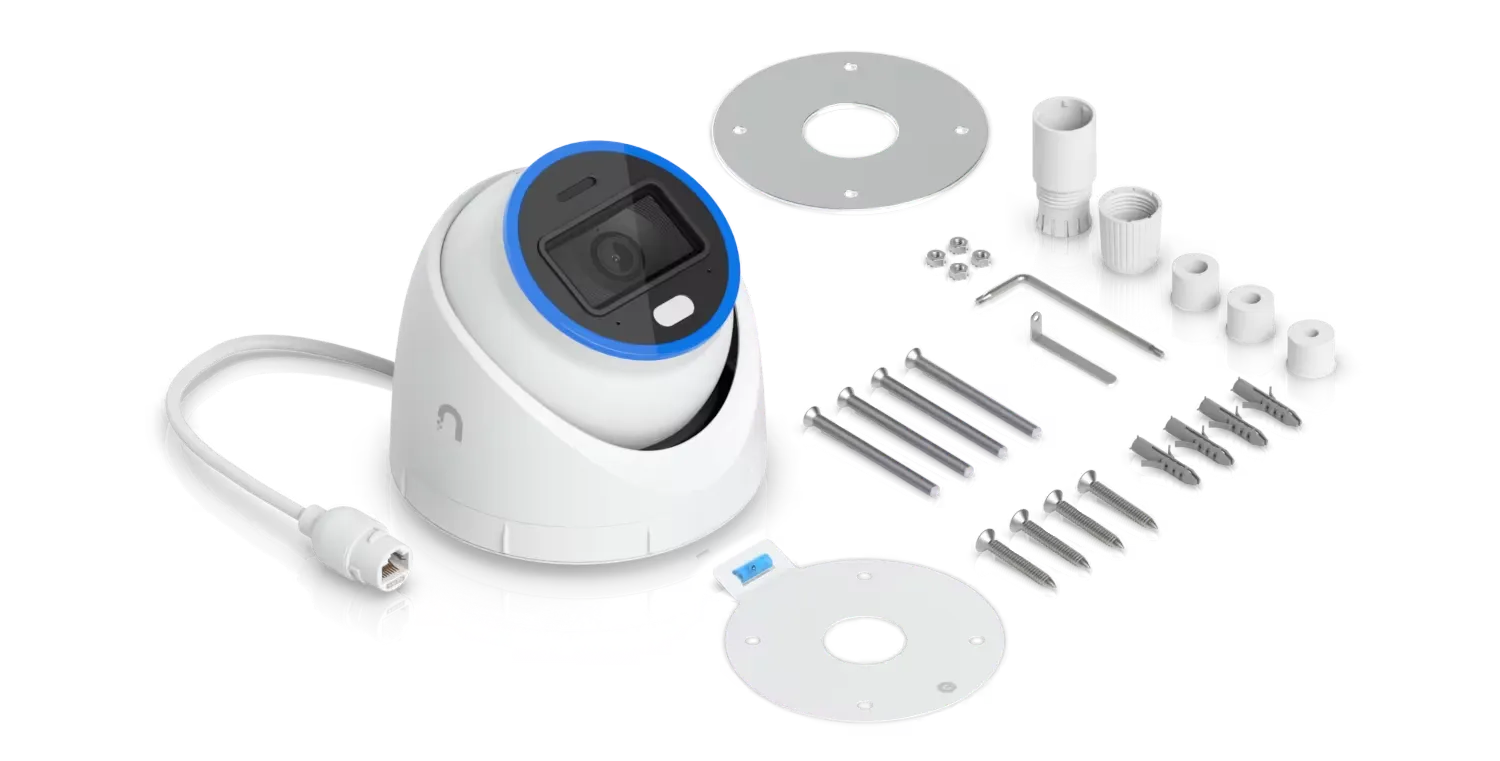 UBIQUITI UVC-AI-TURRET-W 4K POE+ TURRET CAMERA, IP66